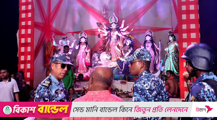 ২২৪ পূজামণ্ডপে নিরাপত্তায় সার্বক্ষণিক নজরদারি কোস্ট কার্ডের